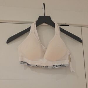 Calvin Klein Women's White Bralette